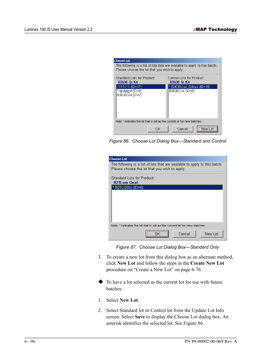 Luminex 100 IS Version 2.2 User Manual | Page 150 / 246