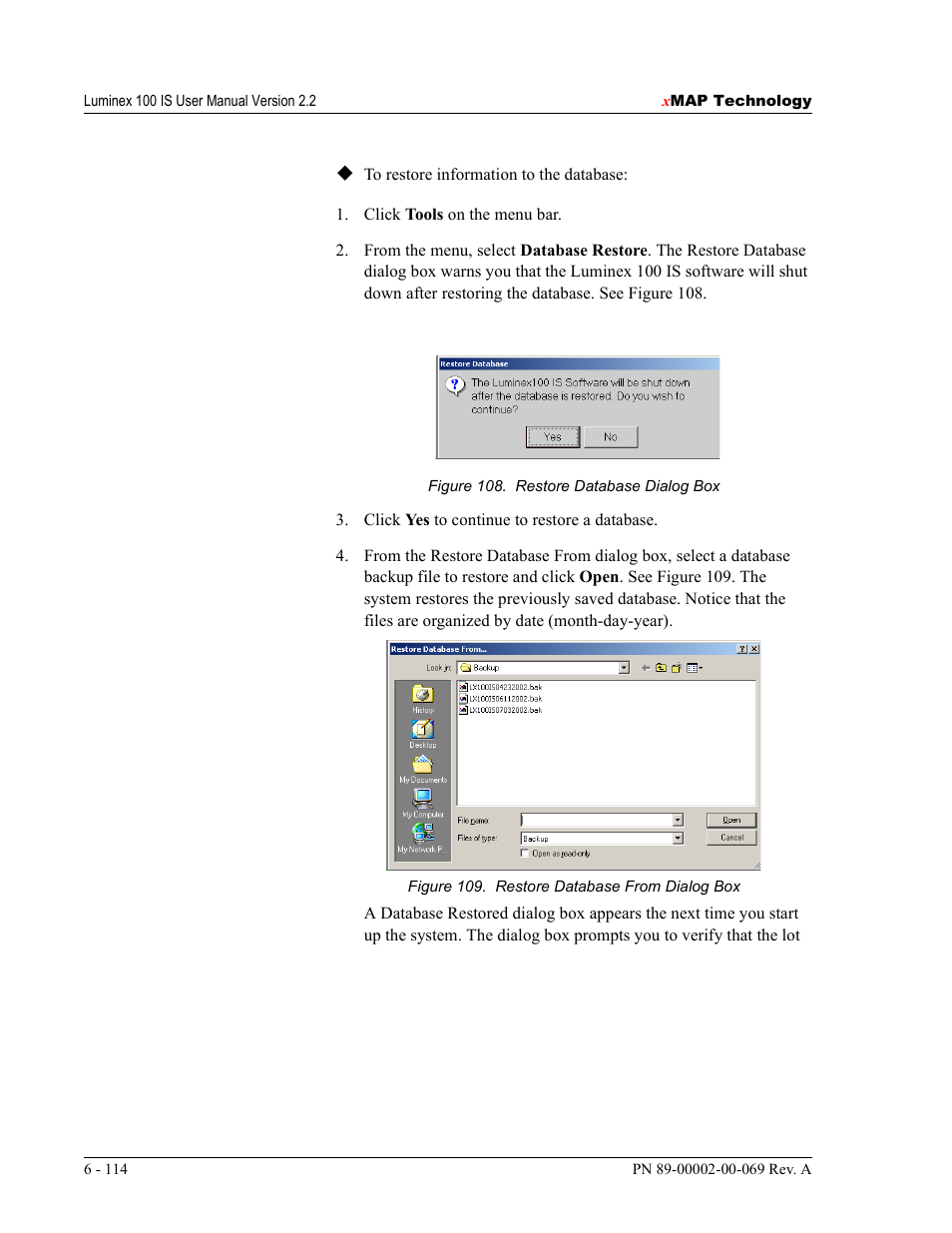 Luminex 100 IS Version 2.2 User Manual | Page 168 / 246