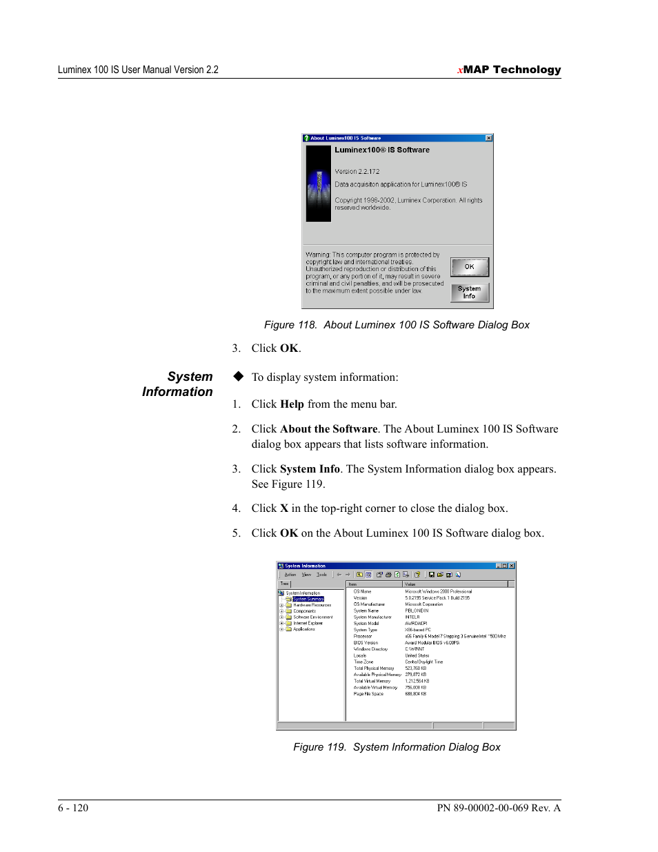 Luminex 100 IS Version 2.2 User Manual | Page 174 / 246