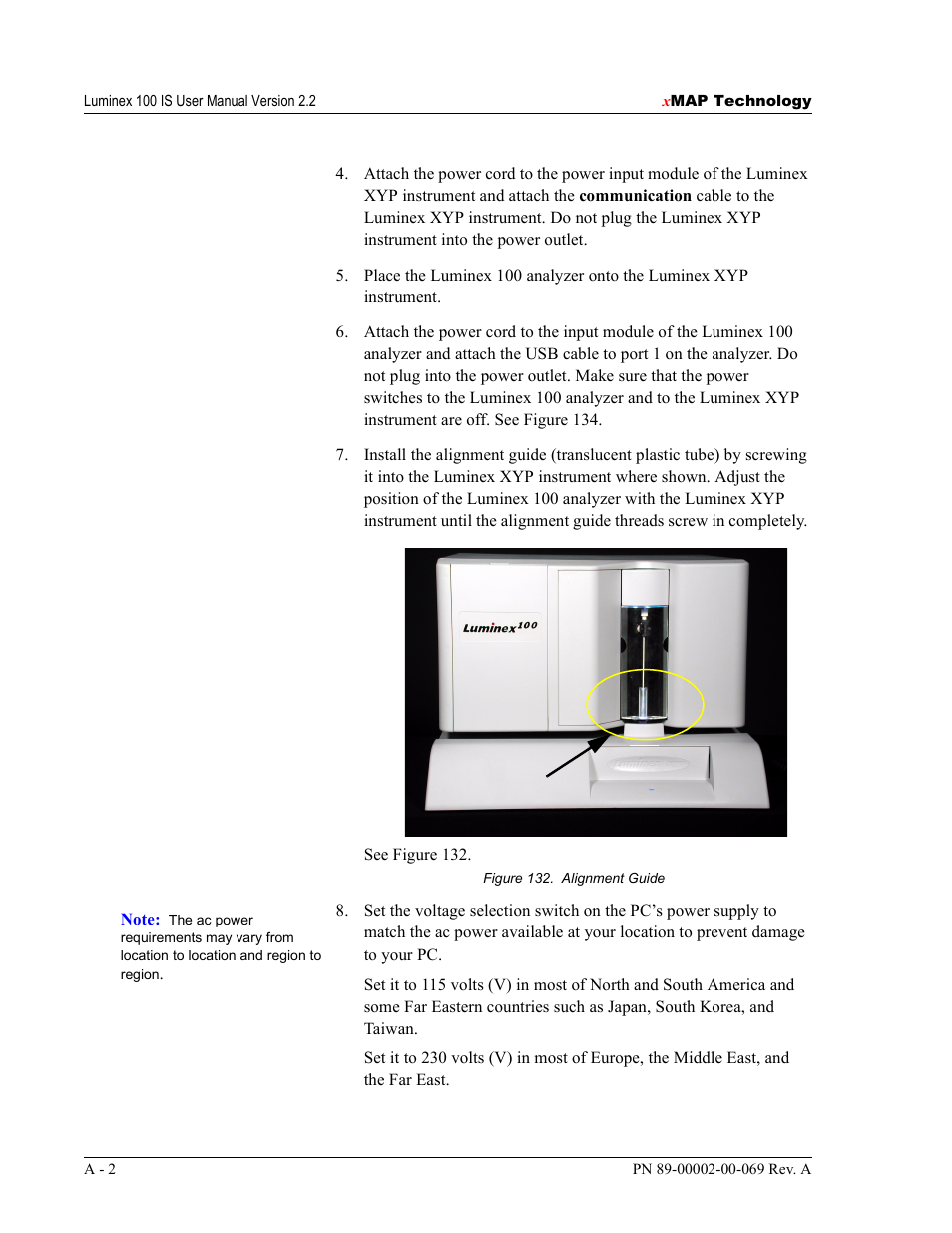 Luminex 100 IS Version 2.2 User Manual | Page 208 / 246