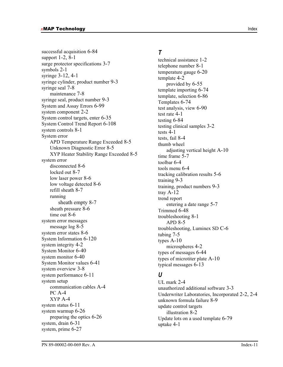 Luminex 100 IS Version 2.2 User Manual | Page 245 / 246