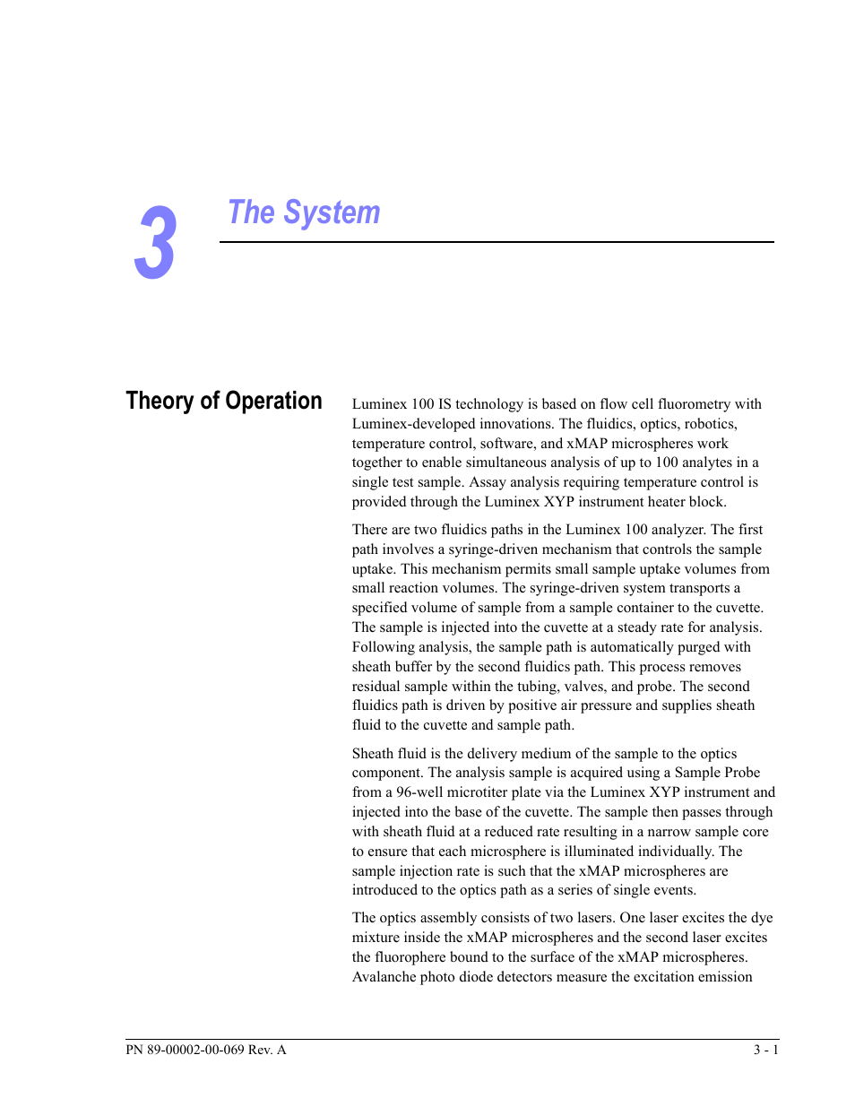 The system | Luminex 100 IS Version 2.2 User Manual | Page 27 / 246