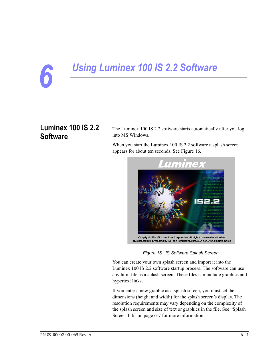 Luminex 100 IS Version 2.2 User Manual | Page 55 / 246