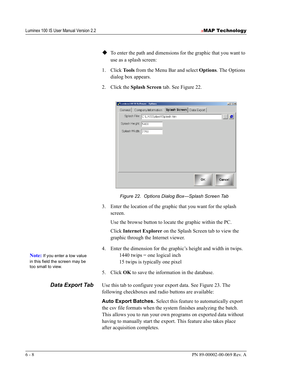 Luminex 100 IS Version 2.2 User Manual | Page 62 / 246