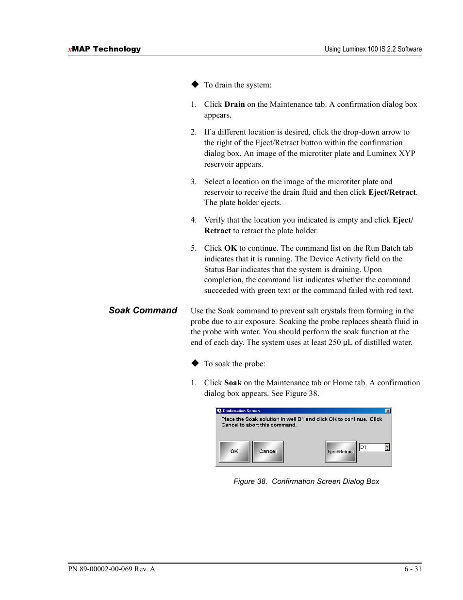 Luminex 100 IS Version 2.2 User Manual | Page 85 / 246
