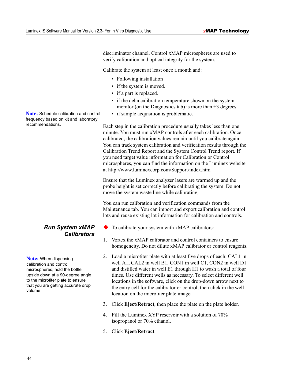 Luminex IS Version 2.3 (IVD) User Manual | Page 54 / 116