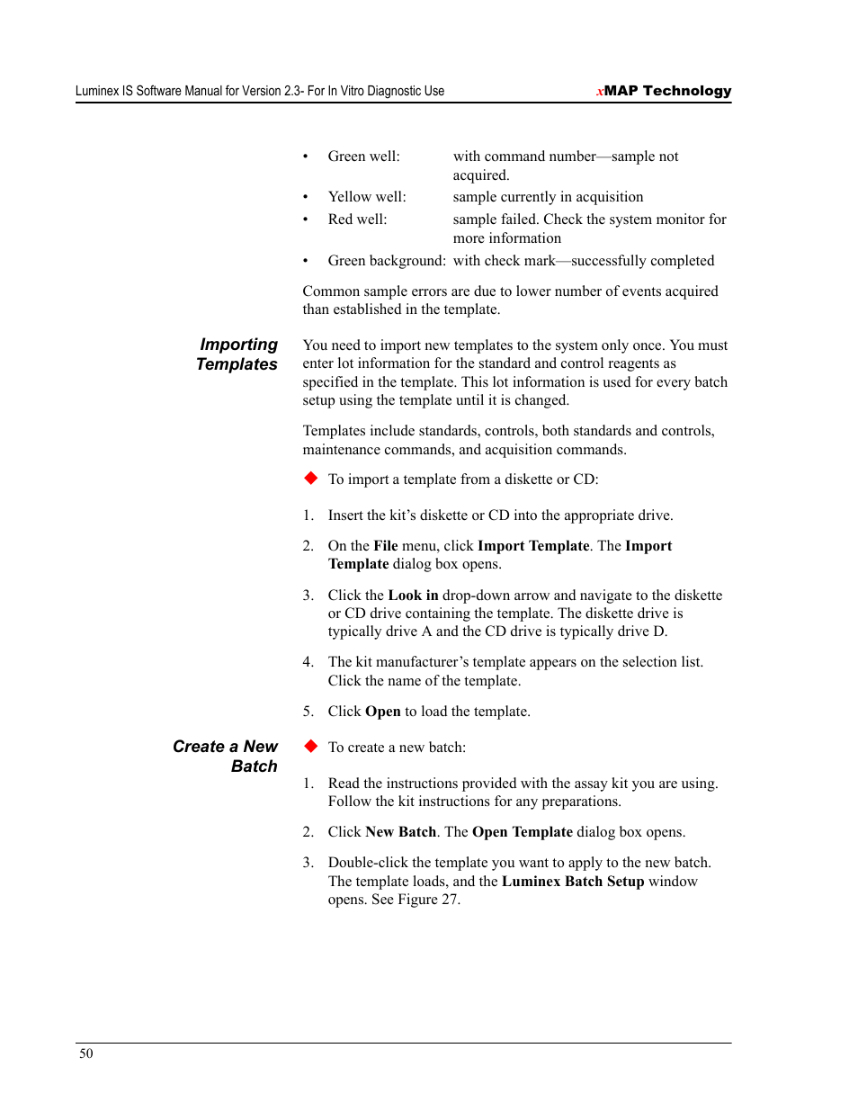 Luminex IS Version 2.3 (IVD) User Manual | Page 60 / 116