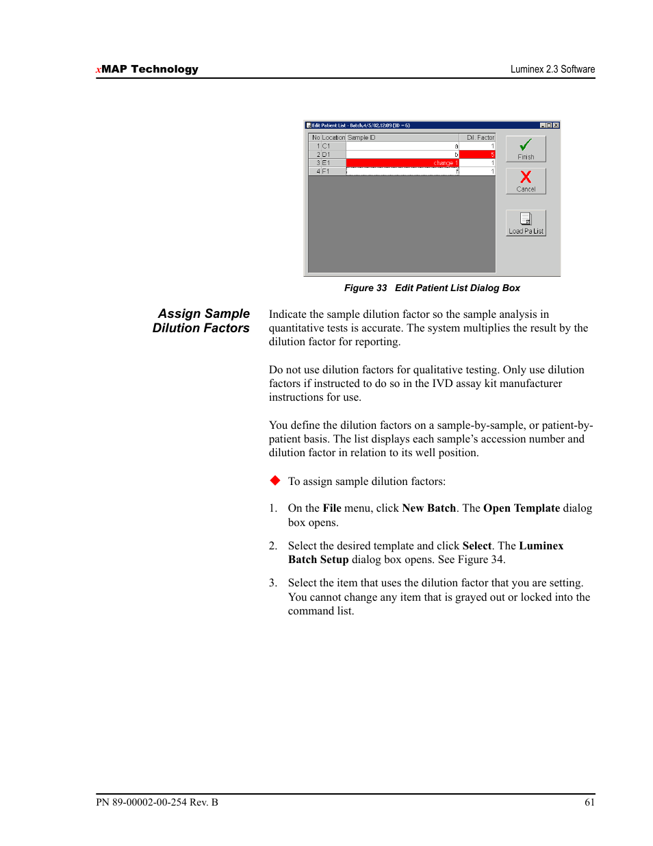 Luminex IS Version 2.3 (IVD) User Manual | Page 71 / 116