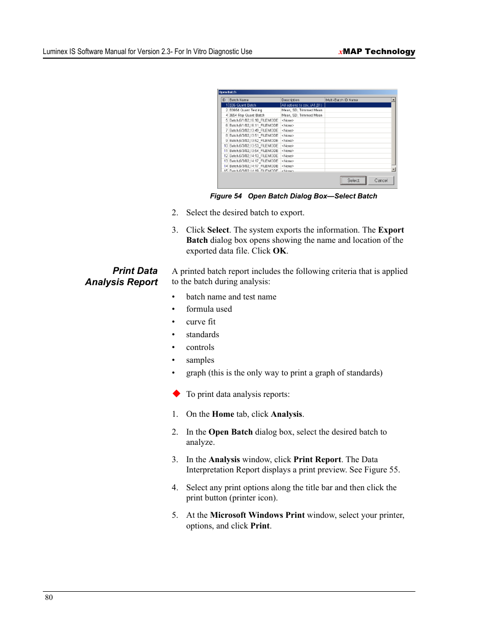 Luminex IS Version 2.3 (IVD) User Manual | Page 90 / 116