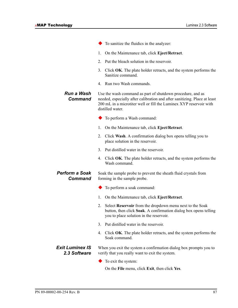 Luminex IS Version 2.3 (IVD) User Manual | Page 97 / 116