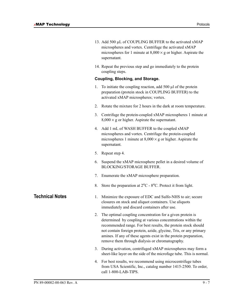 Luminex 100 User Manual Version 1.7 User Manual | Page 117 / 146