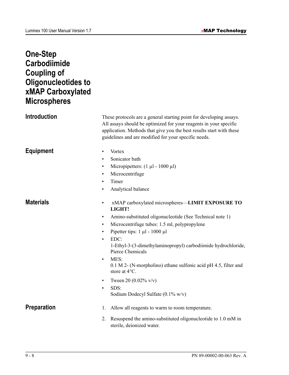 Luminex 100 User Manual Version 1.7 User Manual | Page 118 / 146