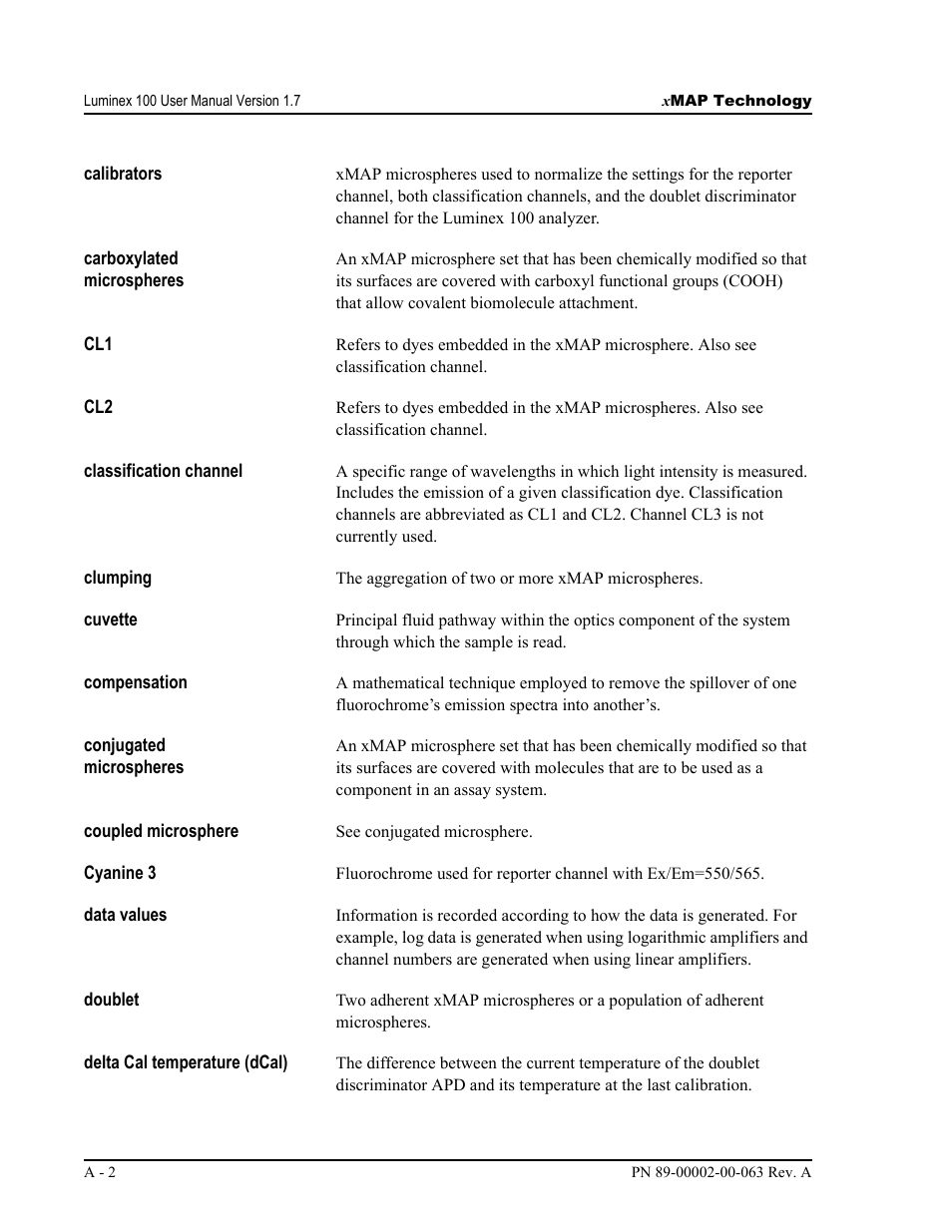 Luminex 100 User Manual Version 1.7 User Manual | Page 124 / 146