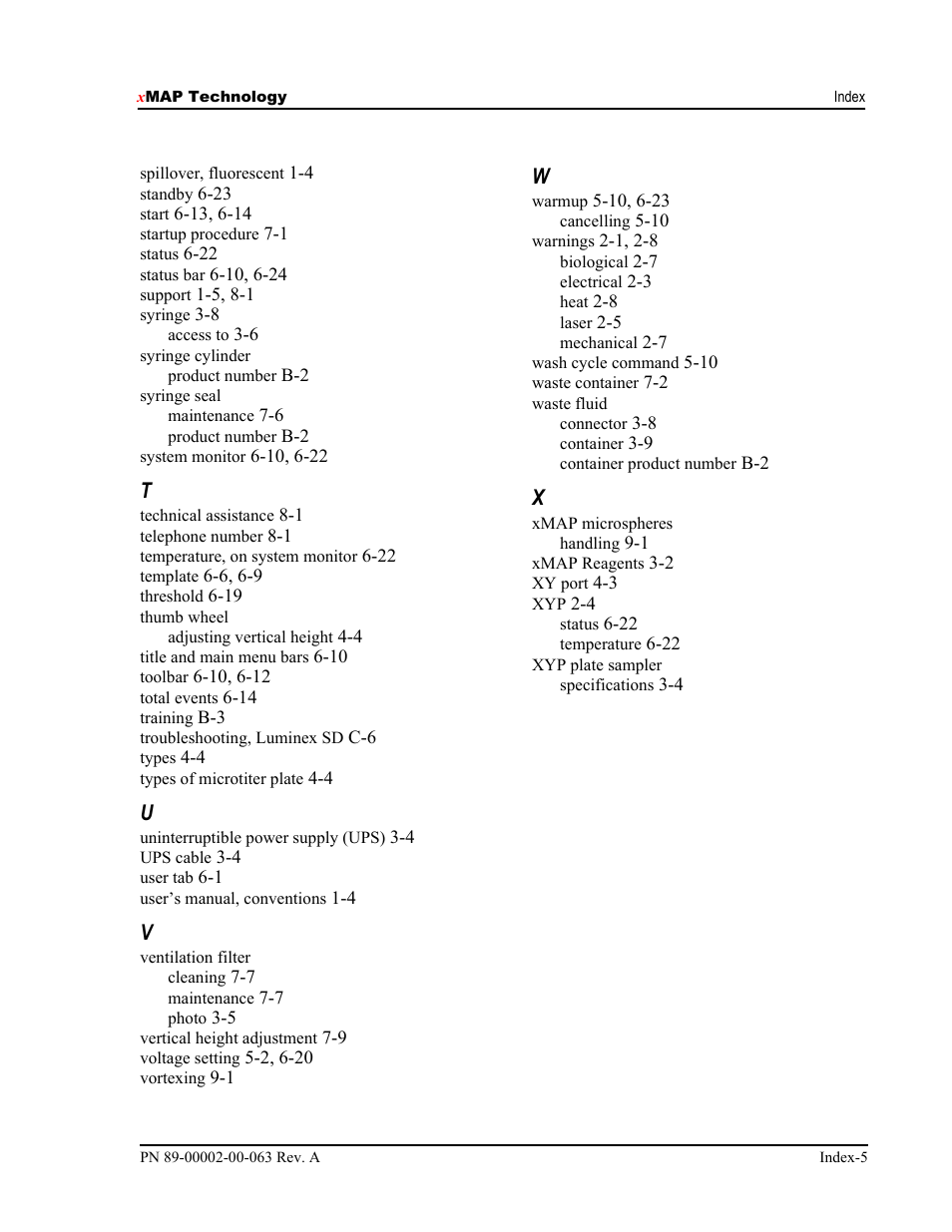 Luminex 100 User Manual Version 1.7 User Manual | Page 145 / 146