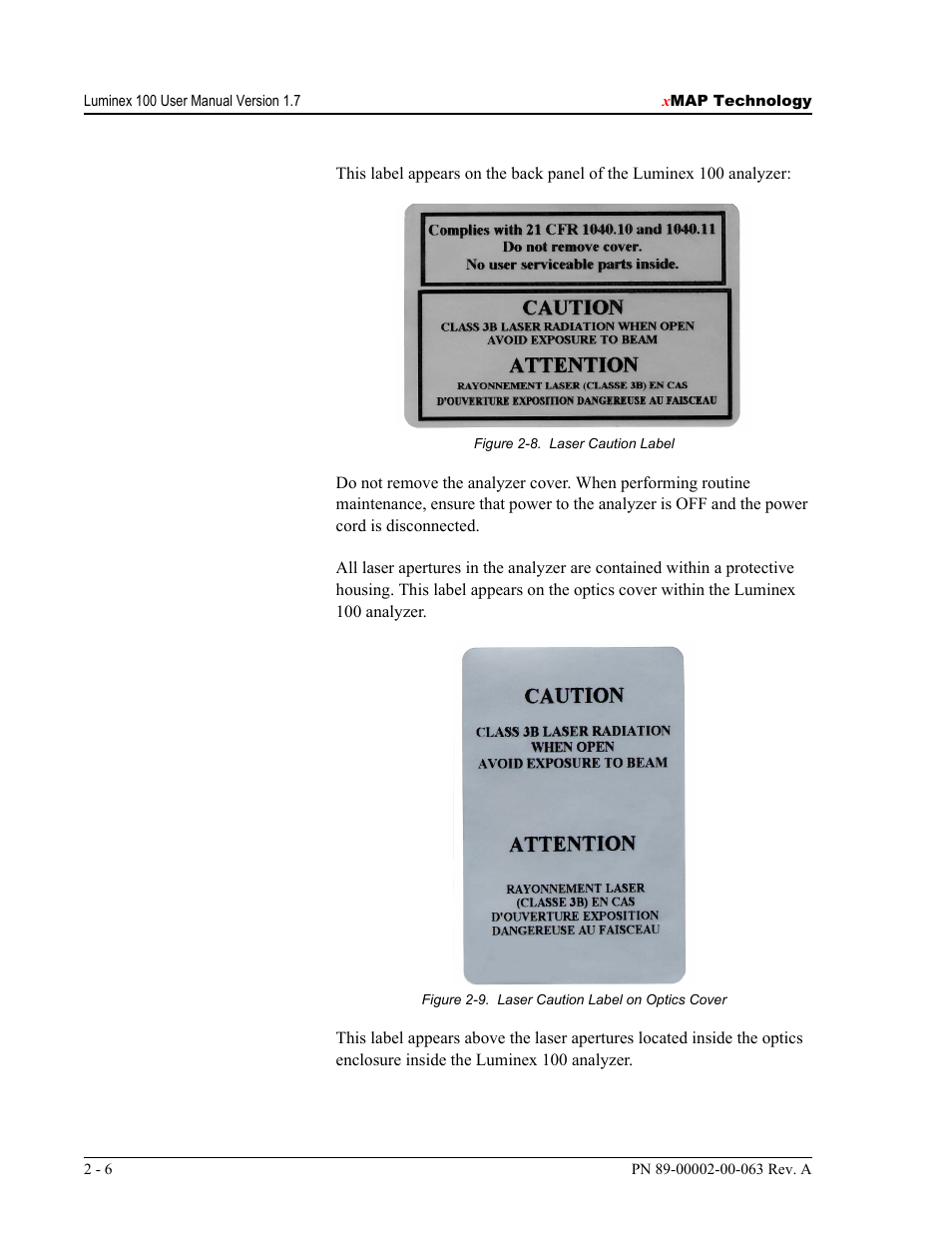 Luminex 100 User Manual Version 1.7 User Manual | Page 22 / 146
