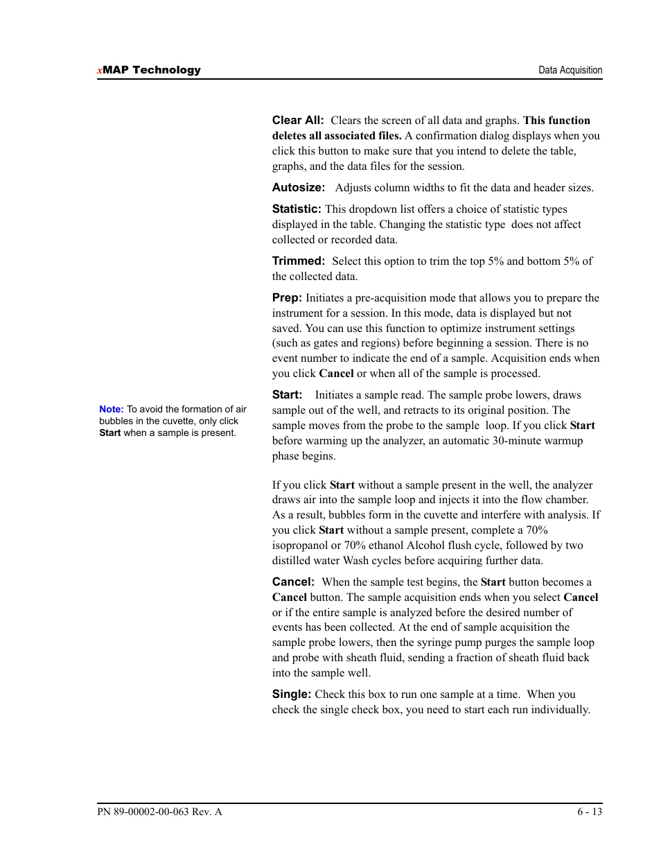 Luminex 100 User Manual Version 1.7 User Manual | Page 63 / 146