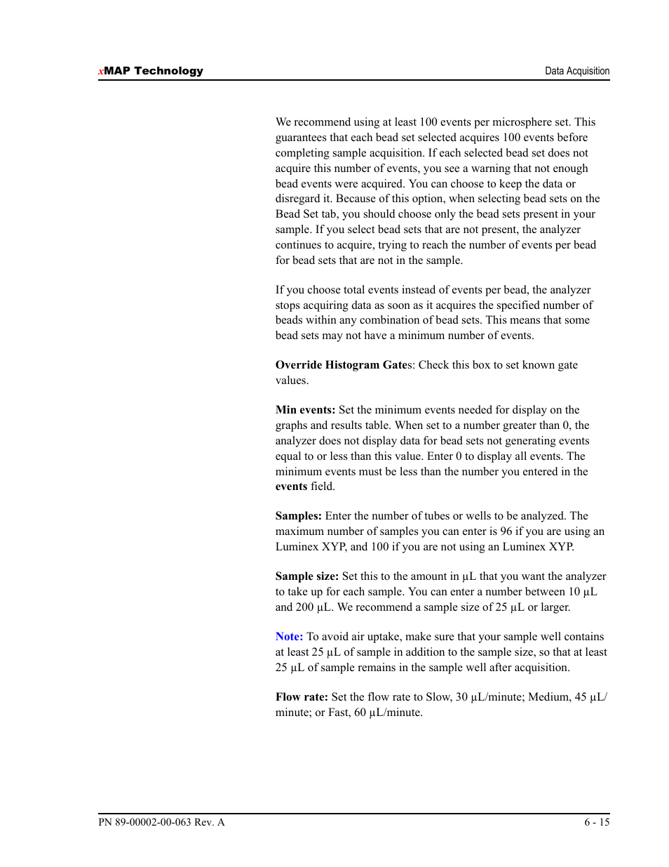 Luminex 100 User Manual Version 1.7 User Manual | Page 65 / 146