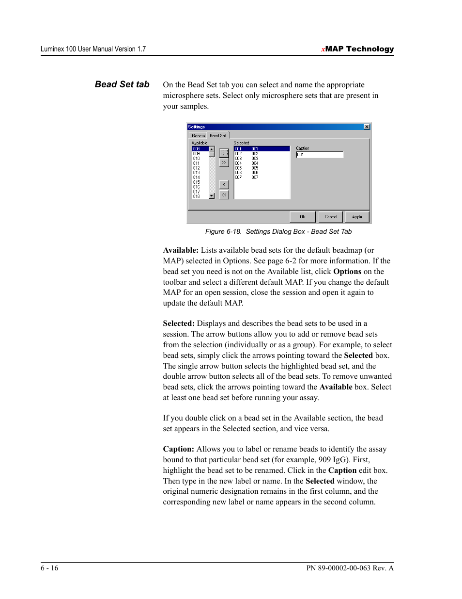 Luminex 100 User Manual Version 1.7 User Manual | Page 66 / 146