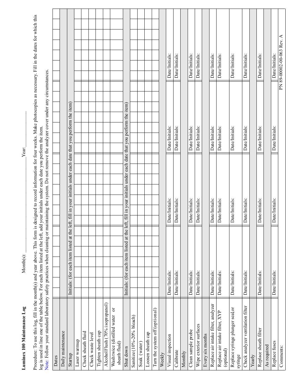 Luminex 100 User Manual Version 1.7 User Manual | Page 93 / 146