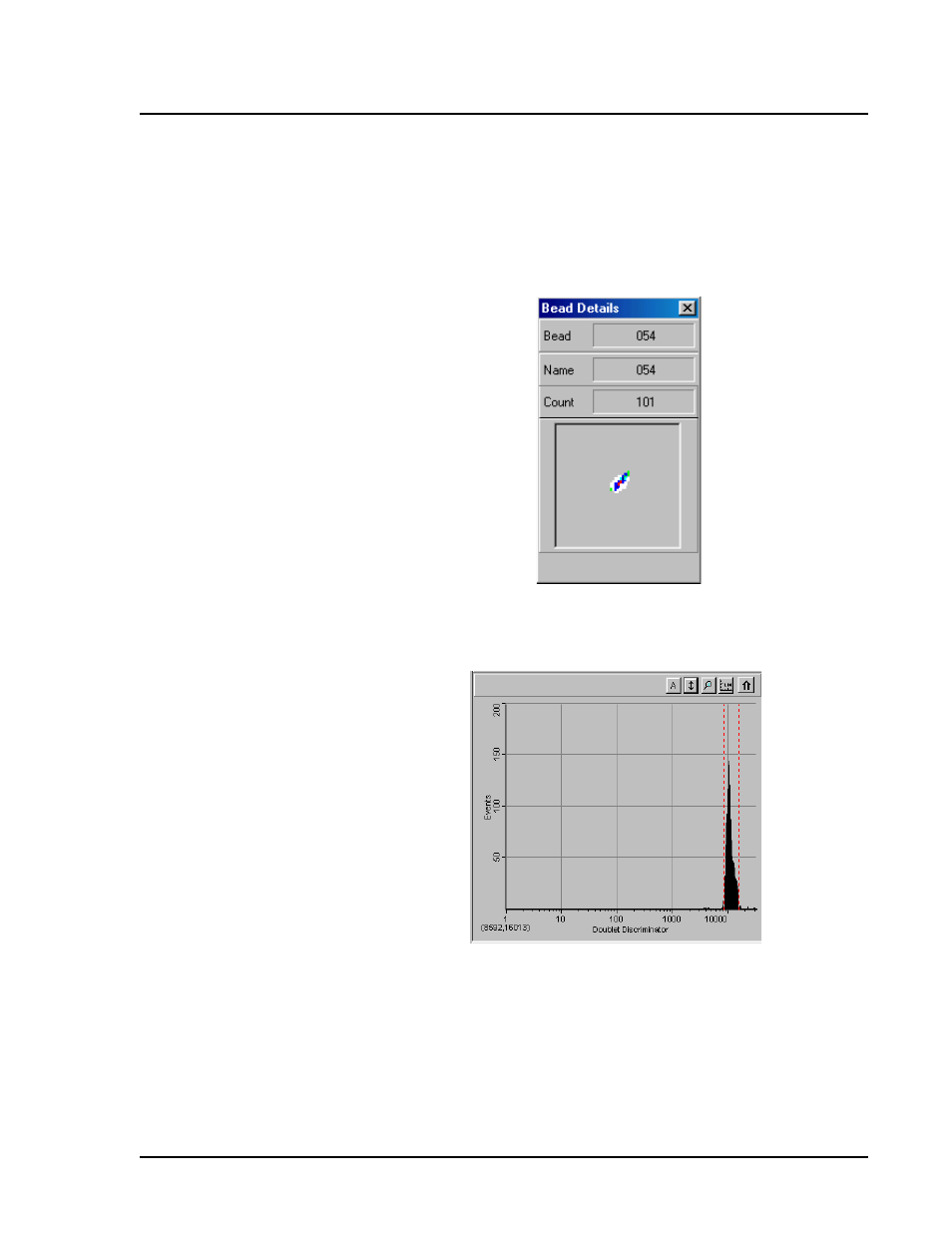 Bead detail irregularities | Luminex 200 User Manual with LDS 1.7 Software User Manual | Page 113 / 154