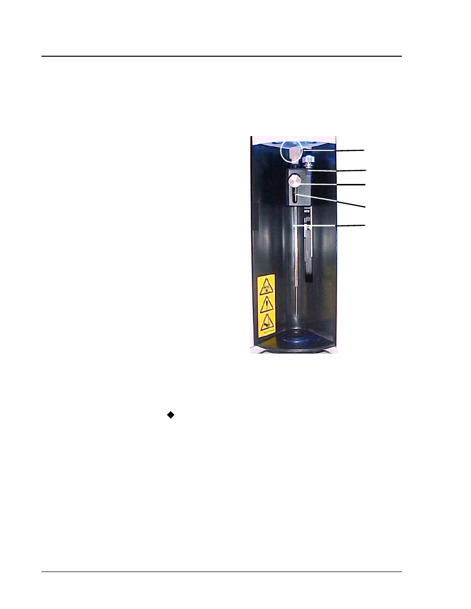 Adjusting the sample probe height | Luminex 200 User Manual with LDS 1.7 Software User Manual | Page 42 / 154