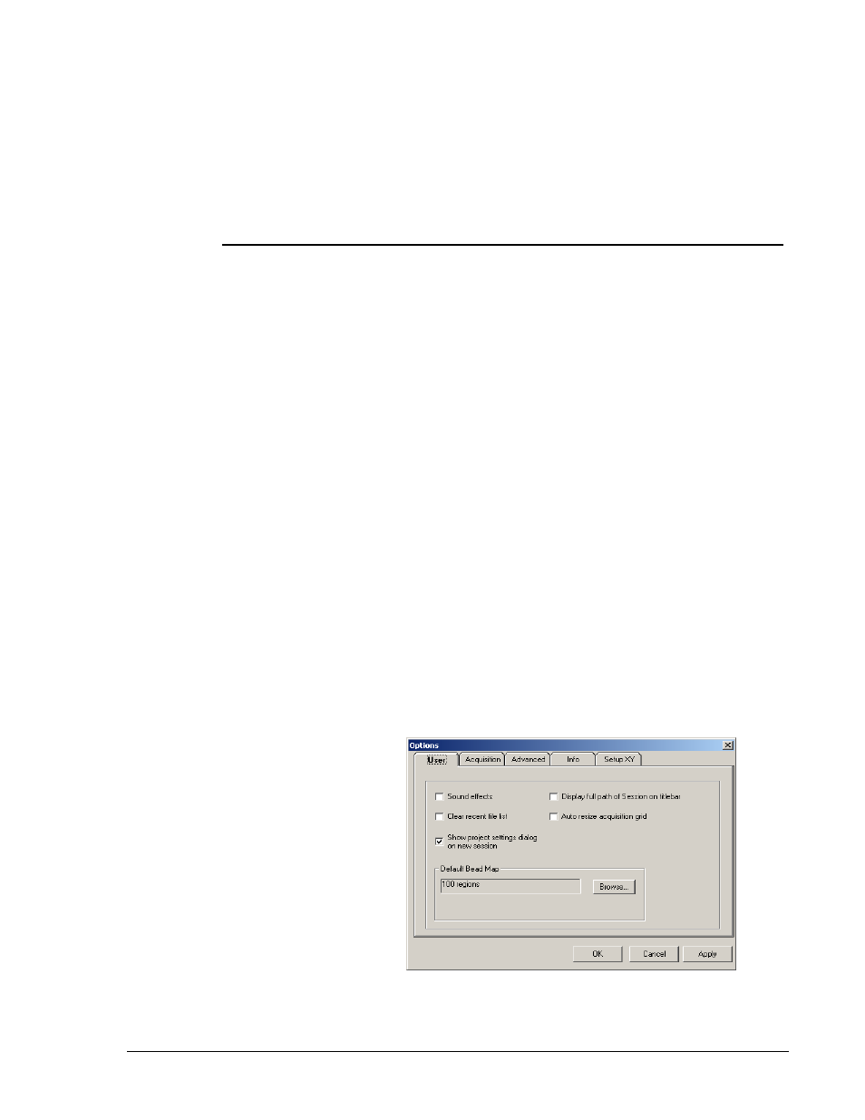 Data acquisition | Luminex 200 User Manual with LDS 1.7 Software User Manual | Page 59 / 154
