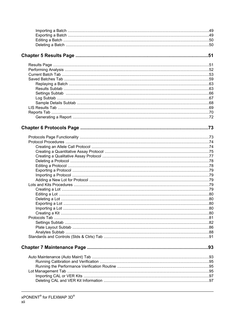 Luminex xPONENT 4.2 for FLEXMAP User Manual | Page 12 / 148
