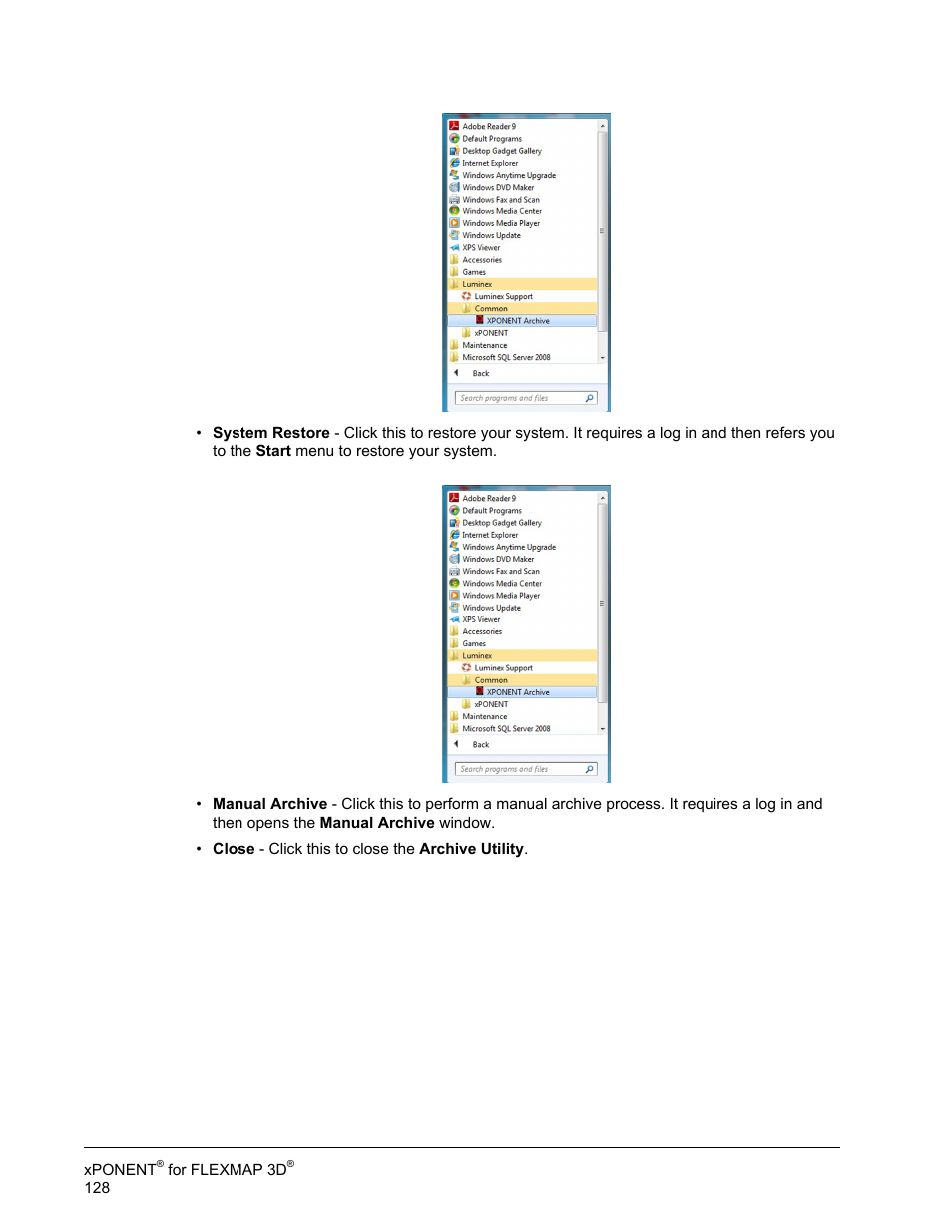 Luminex xPONENT 4.2 for FLEXMAP User Manual | Page 142 / 148