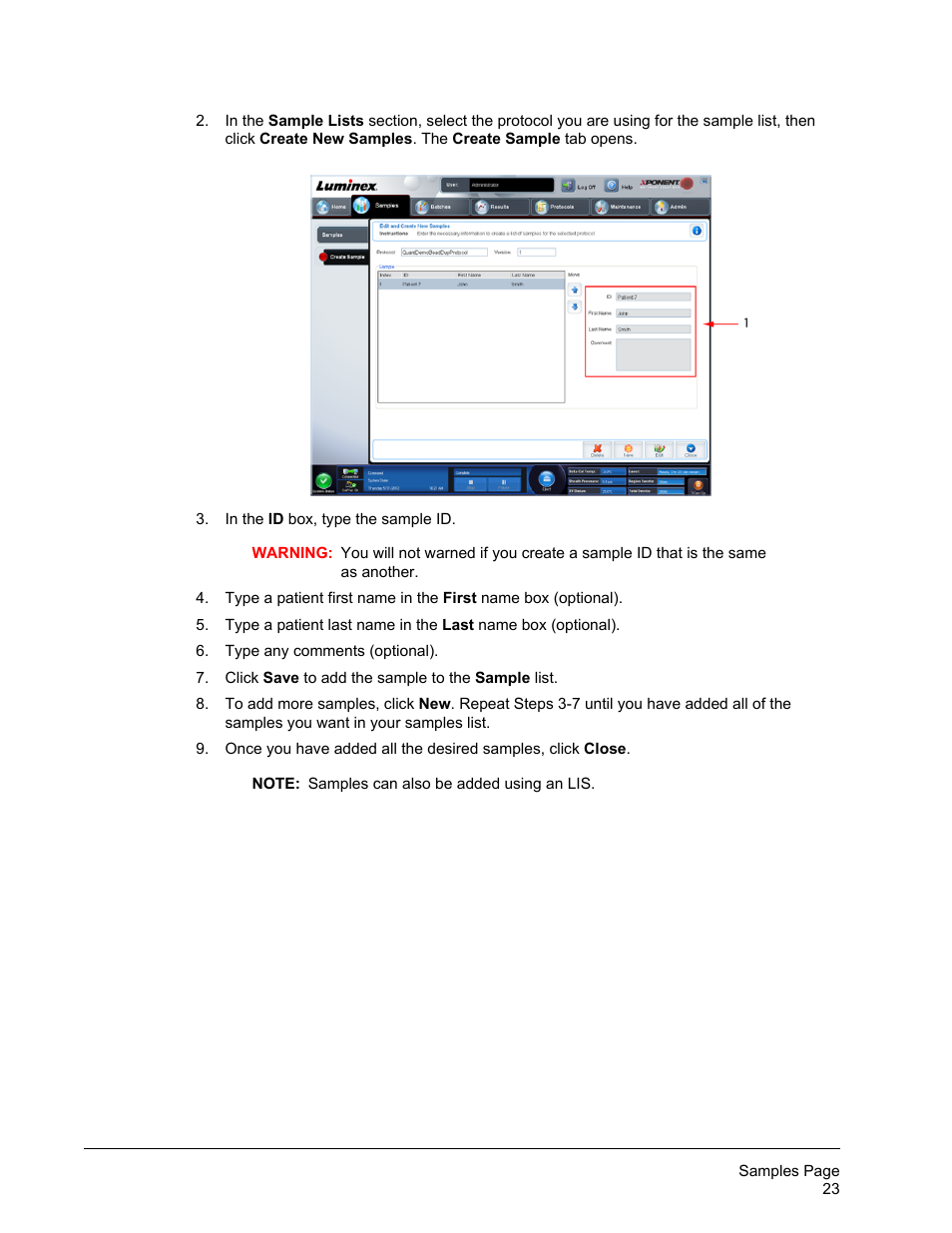 Luminex xPONENT 4.2 for FLEXMAP User Manual | Page 37 / 148