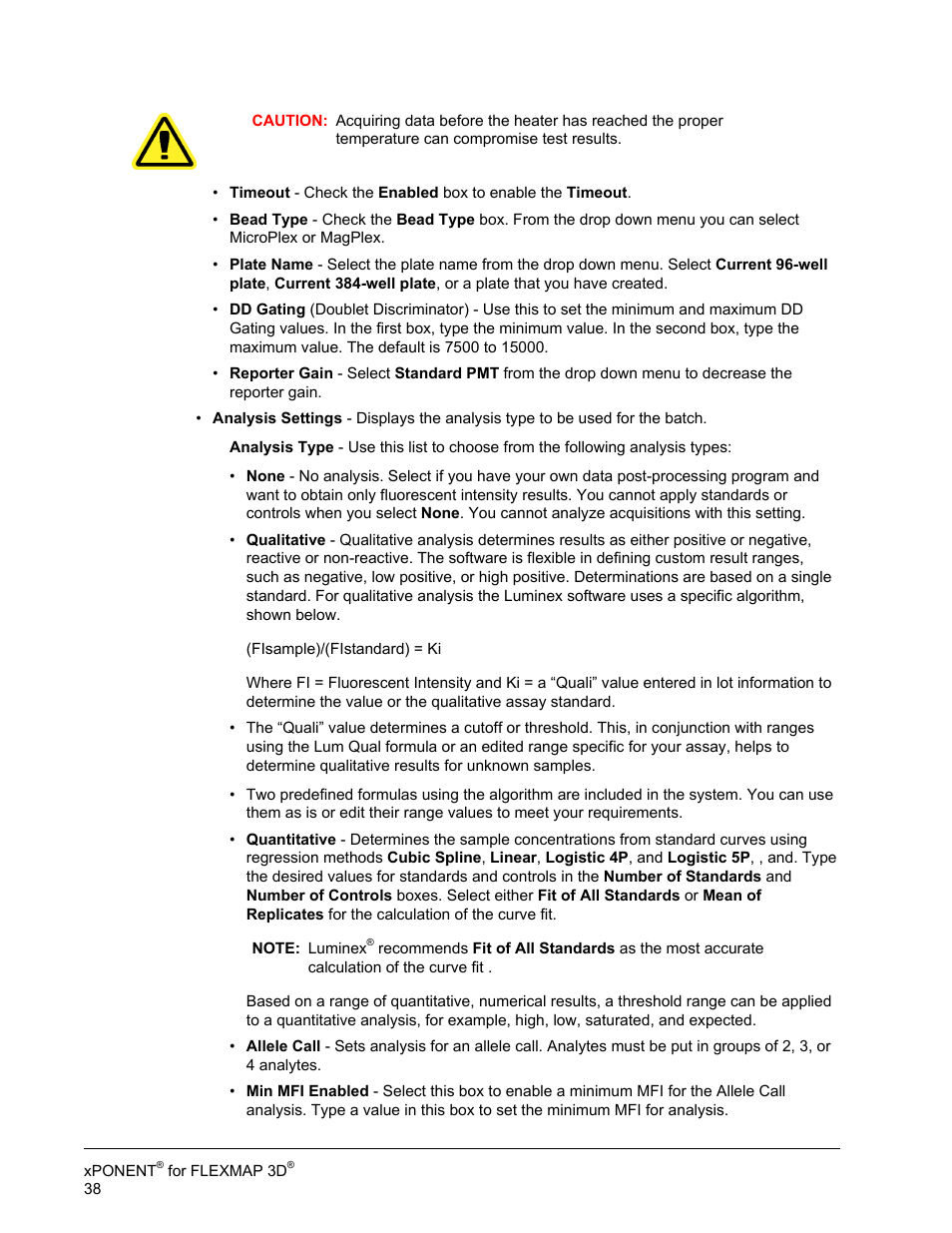 Luminex xPONENT 4.2 for FLEXMAP User Manual | Page 52 / 148