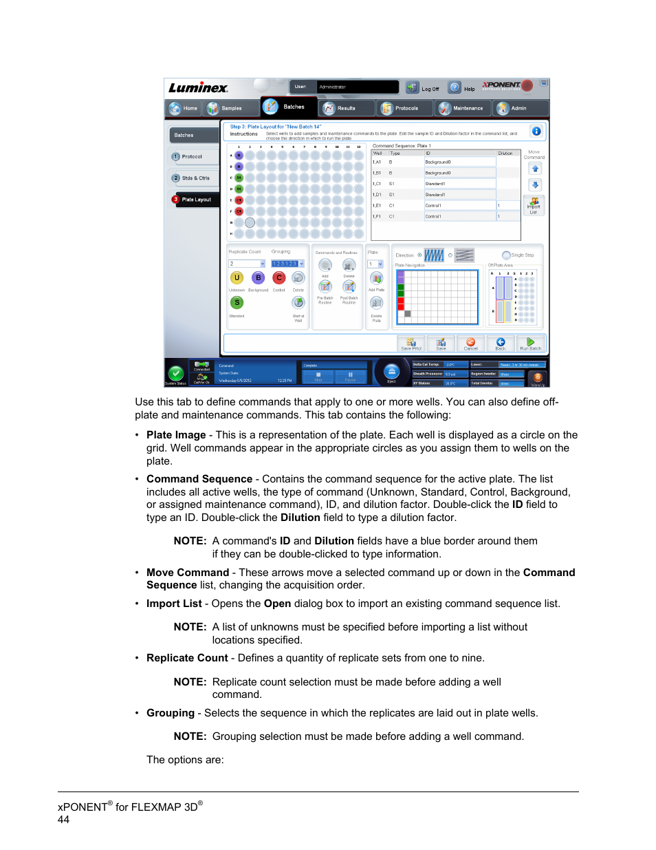 Luminex xPONENT 4.2 for FLEXMAP User Manual | Page 58 / 148