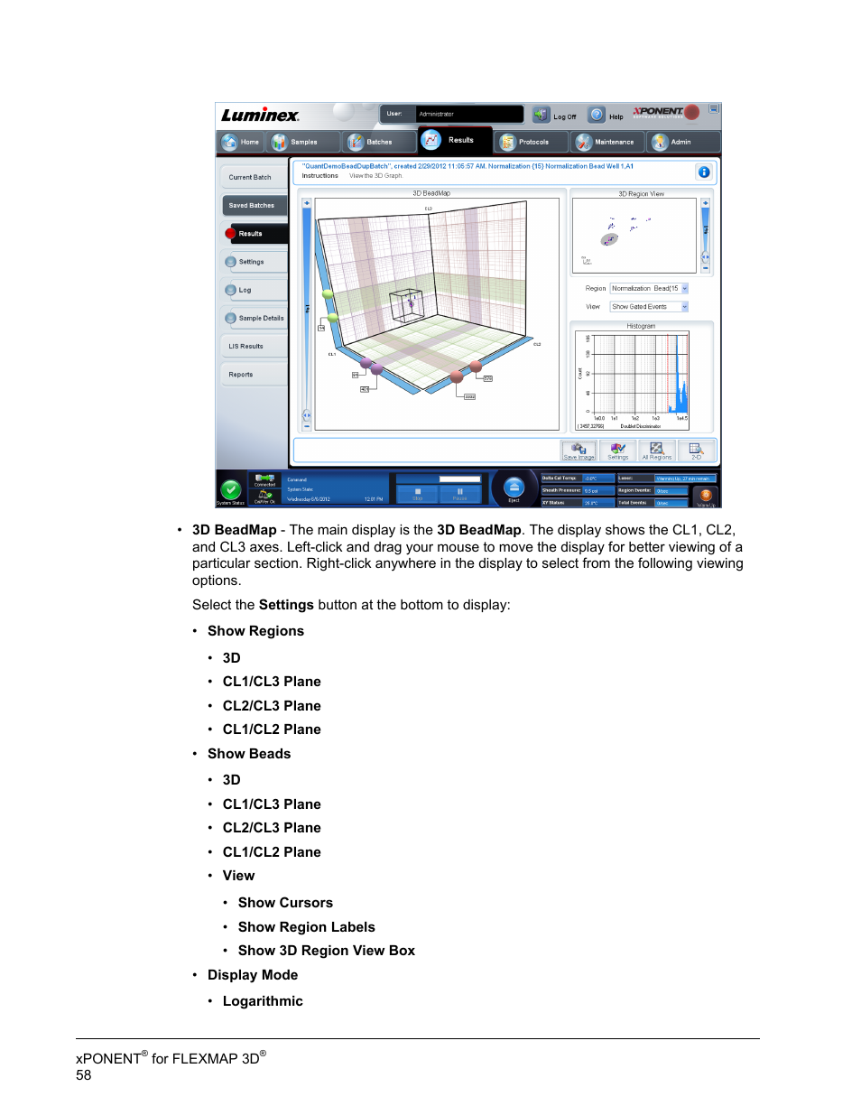 Luminex xPONENT 4.2 for FLEXMAP User Manual | Page 72 / 148