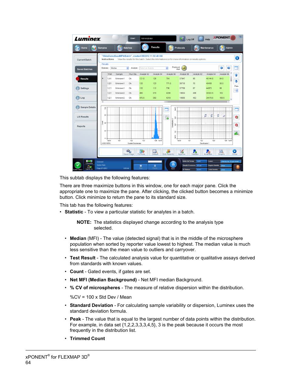 Luminex xPONENT 4.2 for FLEXMAP User Manual | Page 78 / 148