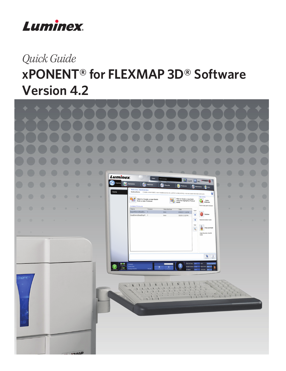 Luminex xPONENT 4.2 for FLEXMAP 3D User Manual | 20 pages