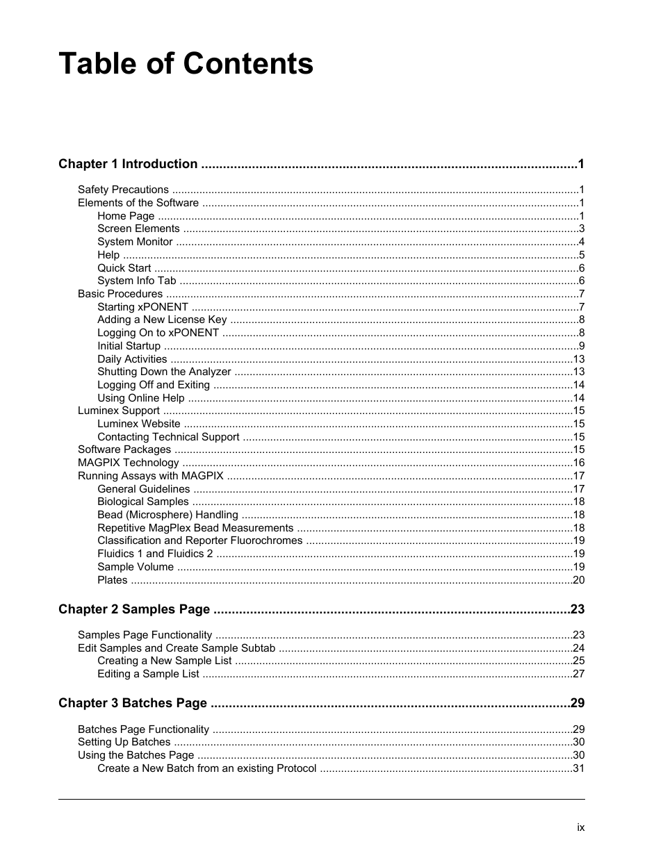 Luminex xPONENT for MAGPIX 4.2 User Manual | Page 10 / 164