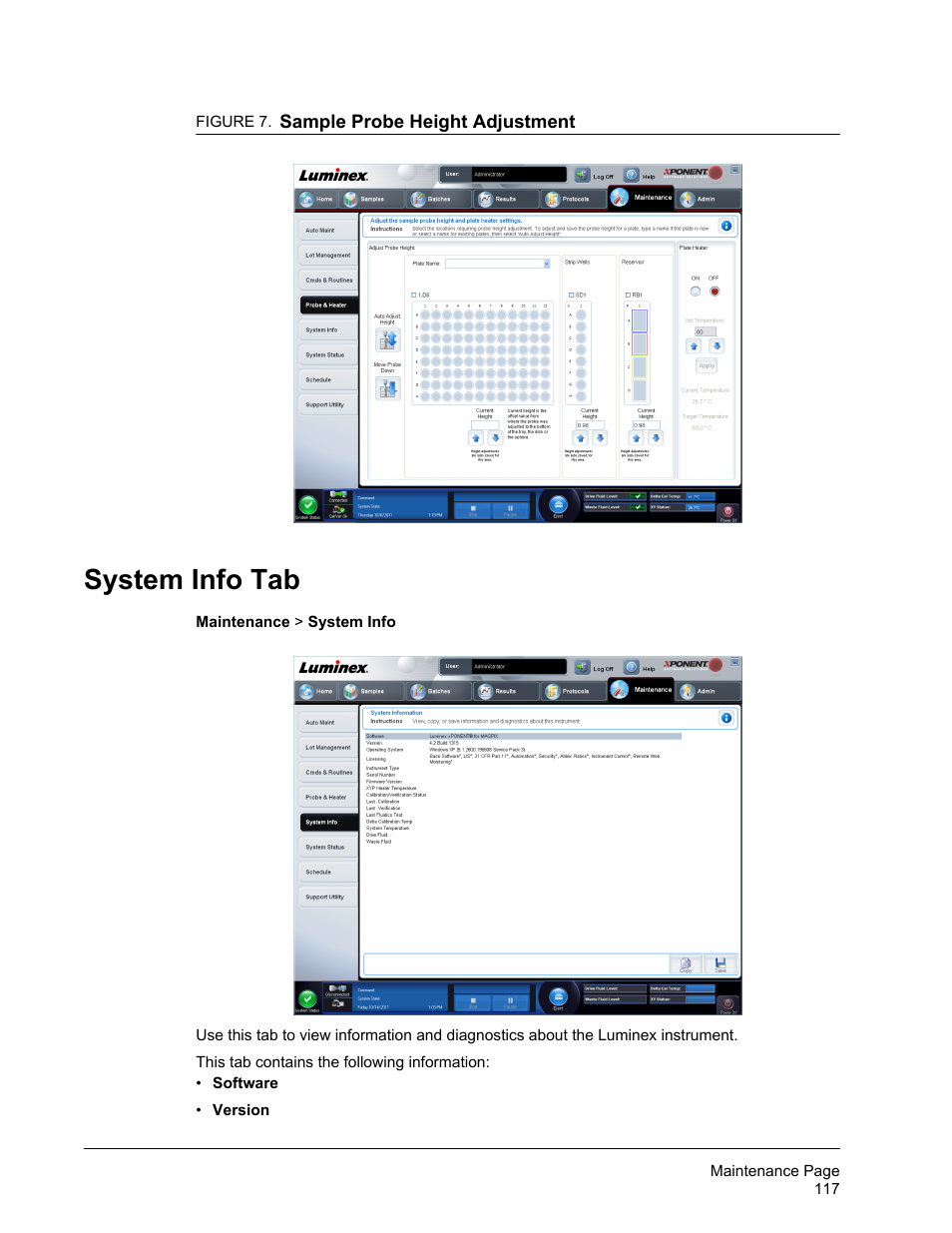 System info tab | Luminex xPONENT for MAGPIX 4.2 User Manual | Page 130 / 164