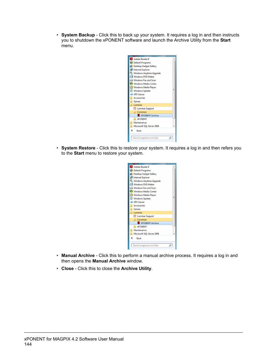 Luminex xPONENT for MAGPIX 4.2 User Manual | Page 157 / 164