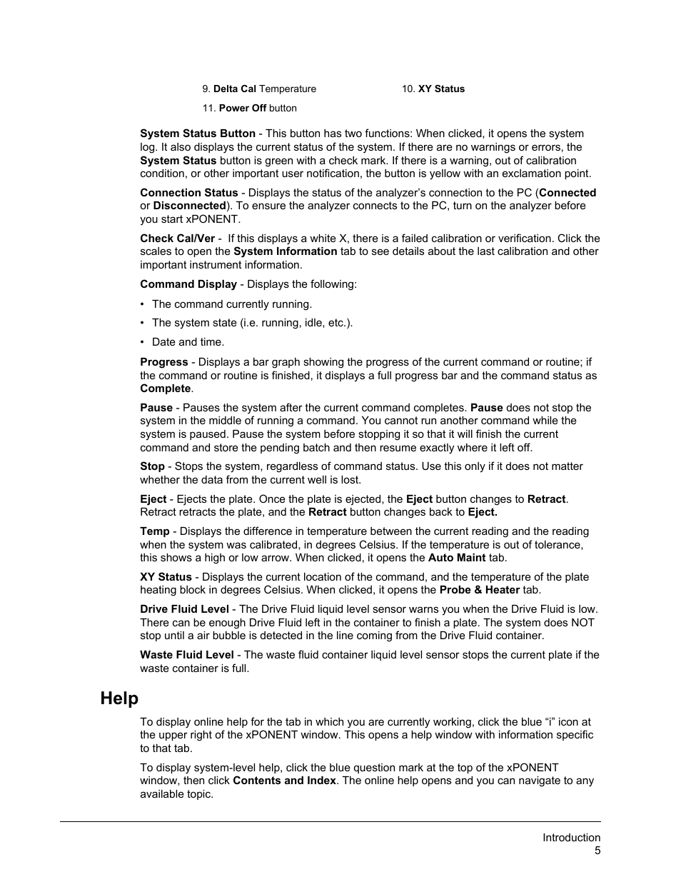 Help | Luminex xPONENT for MAGPIX 4.2 User Manual | Page 18 / 164