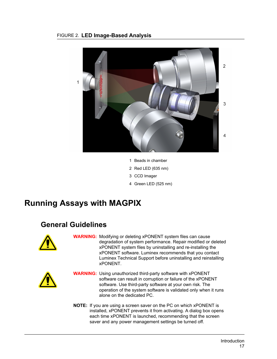 Running assays with magpix, General guidelines | Luminex xPONENT for MAGPIX 4.2 User Manual | Page 30 / 164