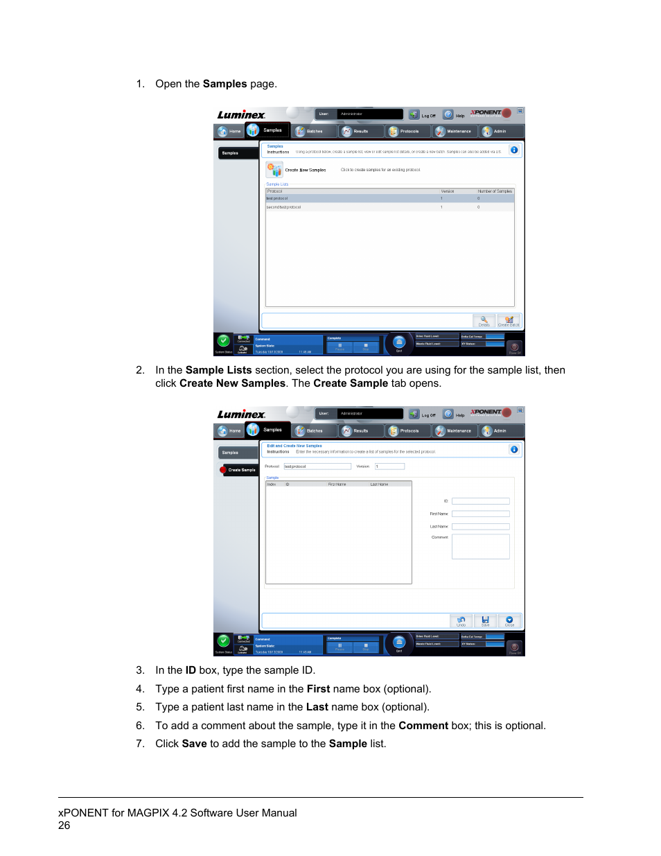 Luminex xPONENT for MAGPIX 4.2 User Manual | Page 39 / 164