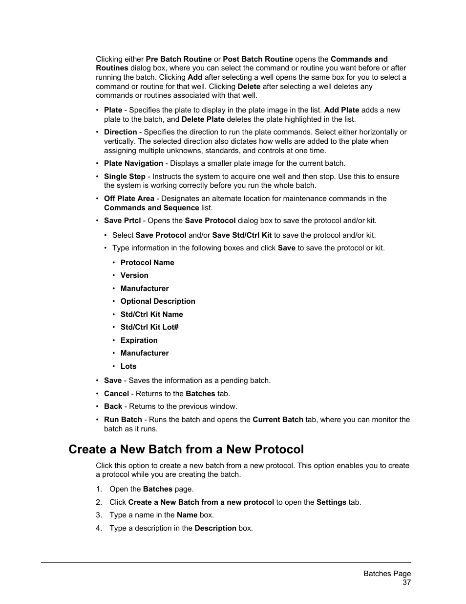 Create a new batch from a new protocol | Luminex xPONENT for MAGPIX 4.2 User Manual | Page 50 / 164