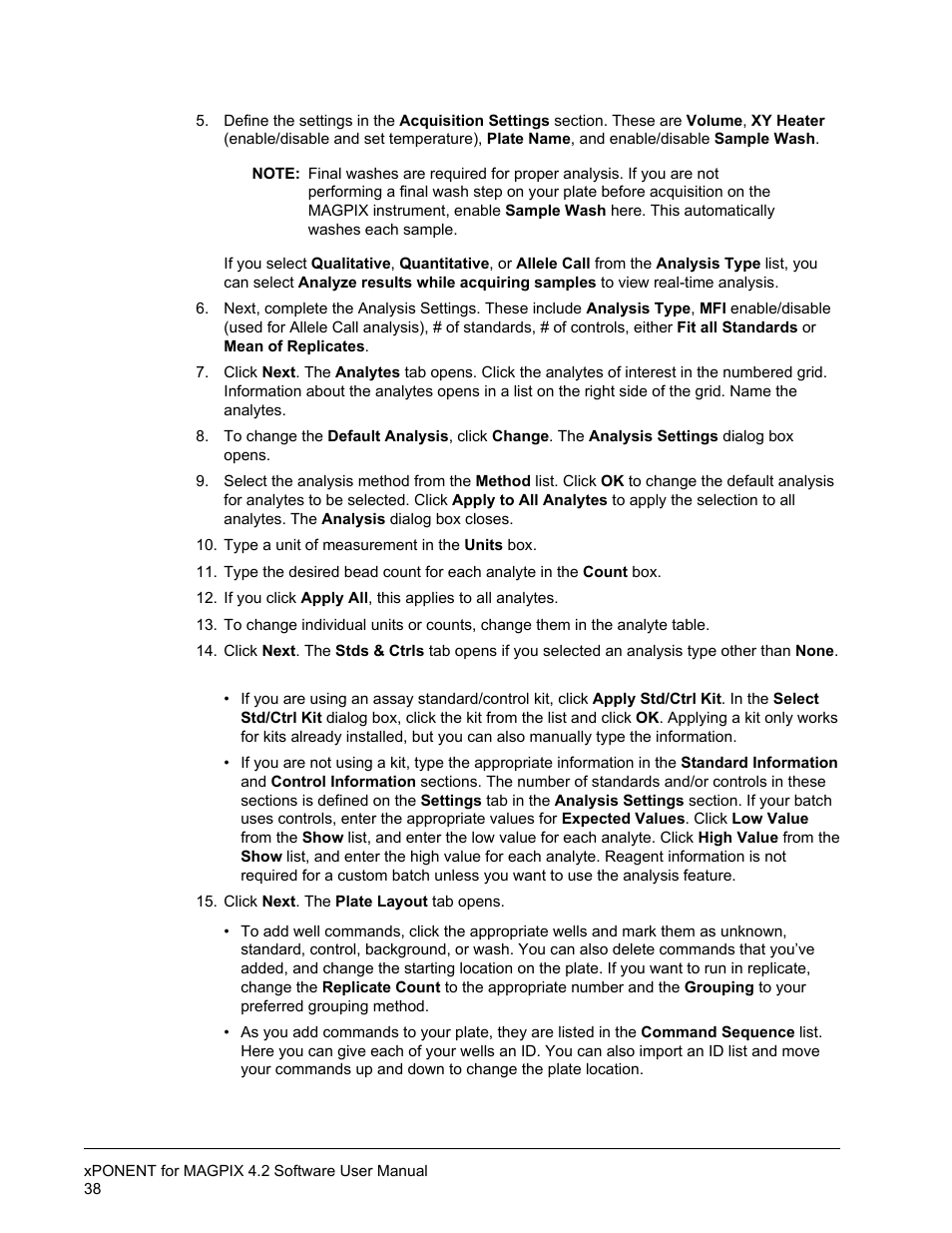 Luminex xPONENT for MAGPIX 4.2 User Manual | Page 51 / 164
