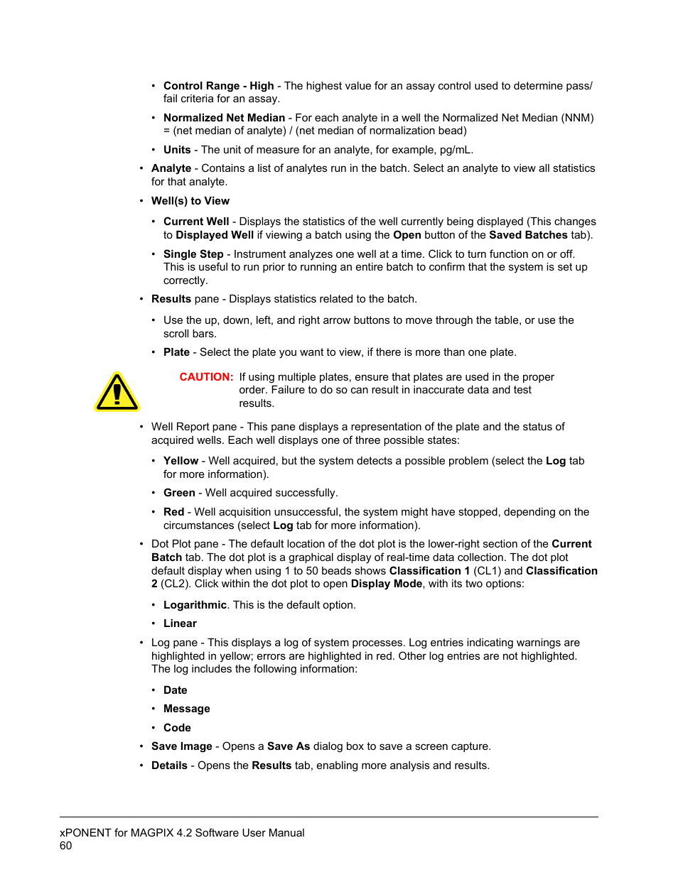 Luminex xPONENT for MAGPIX 4.2 User Manual | Page 73 / 164