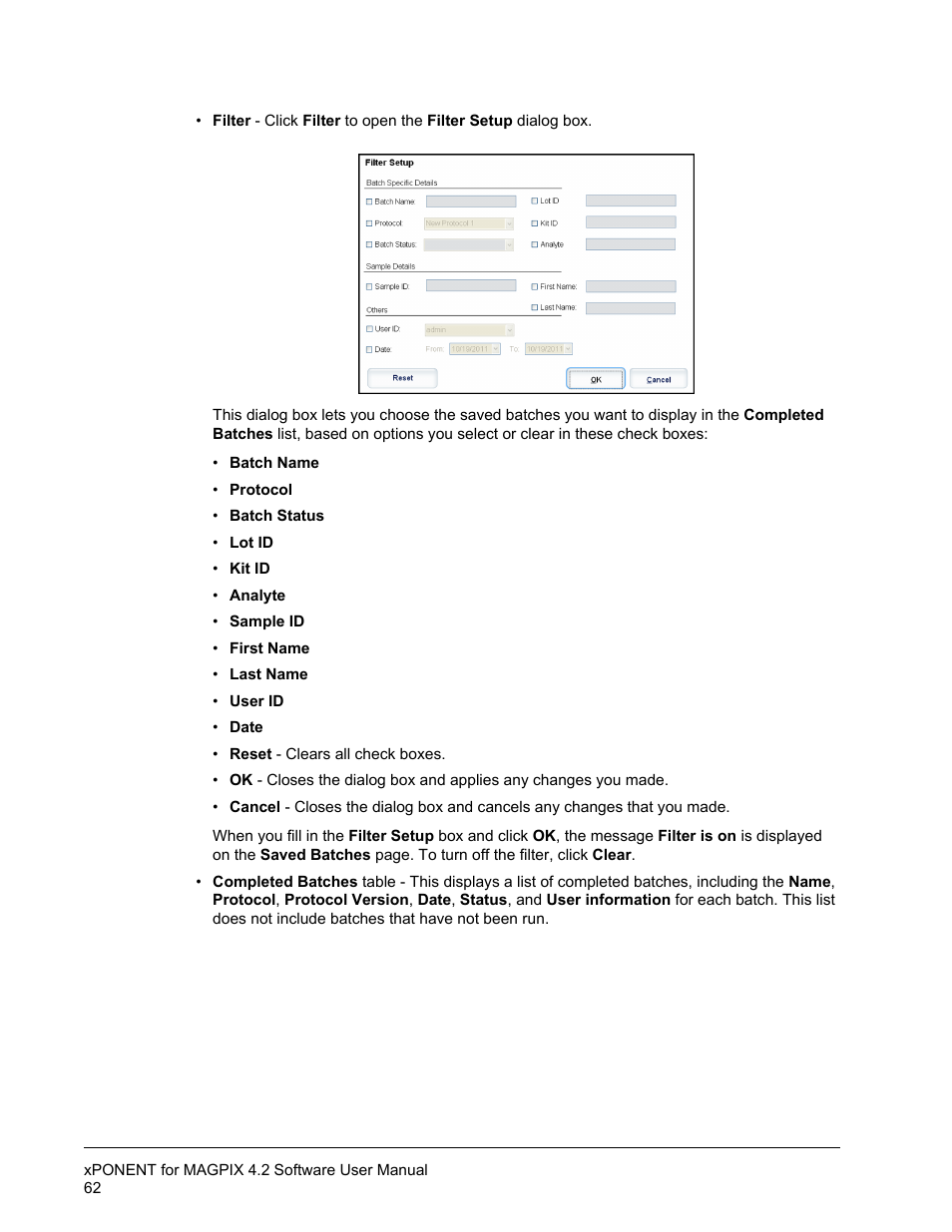 Luminex xPONENT for MAGPIX 4.2 User Manual | Page 75 / 164