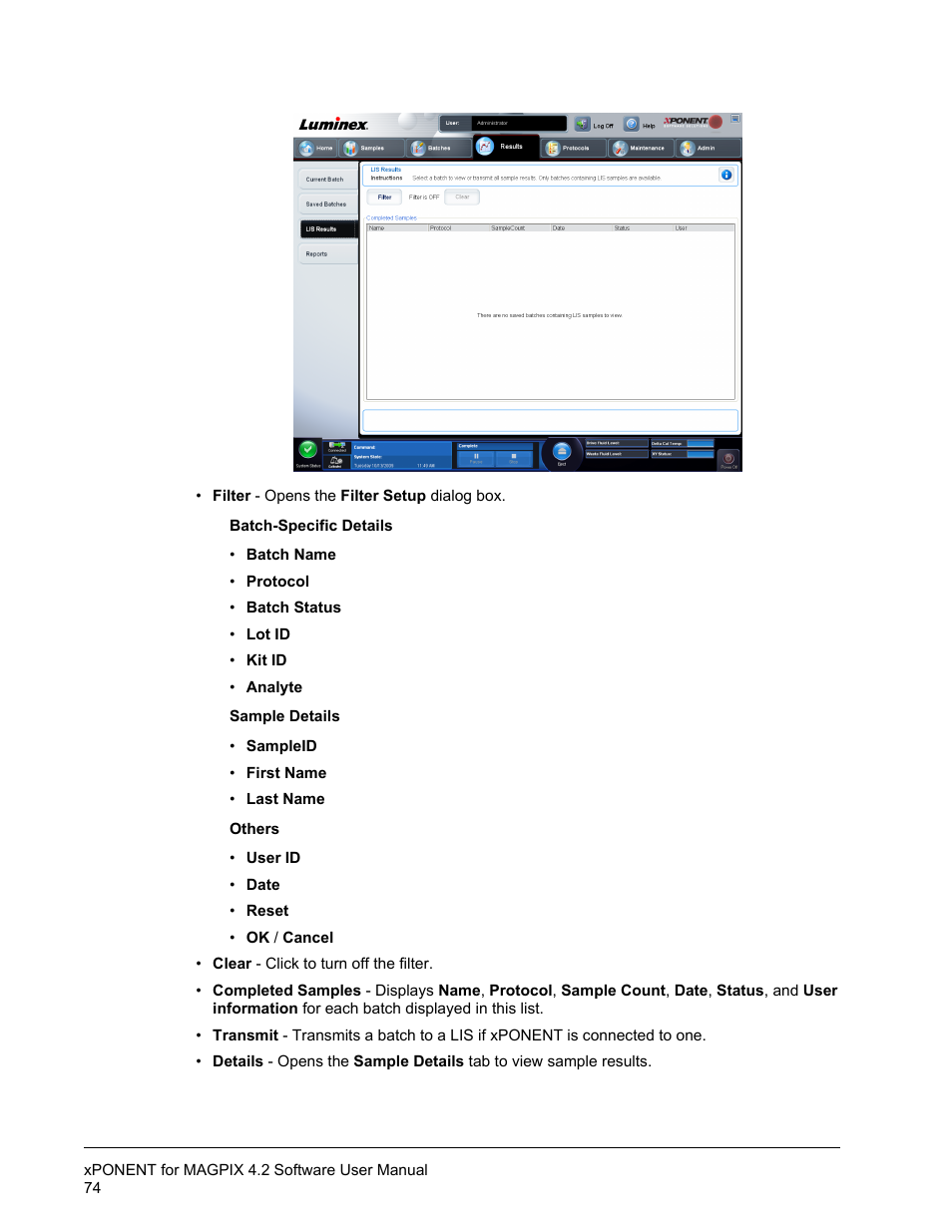 Luminex xPONENT for MAGPIX 4.2 User Manual | Page 87 / 164