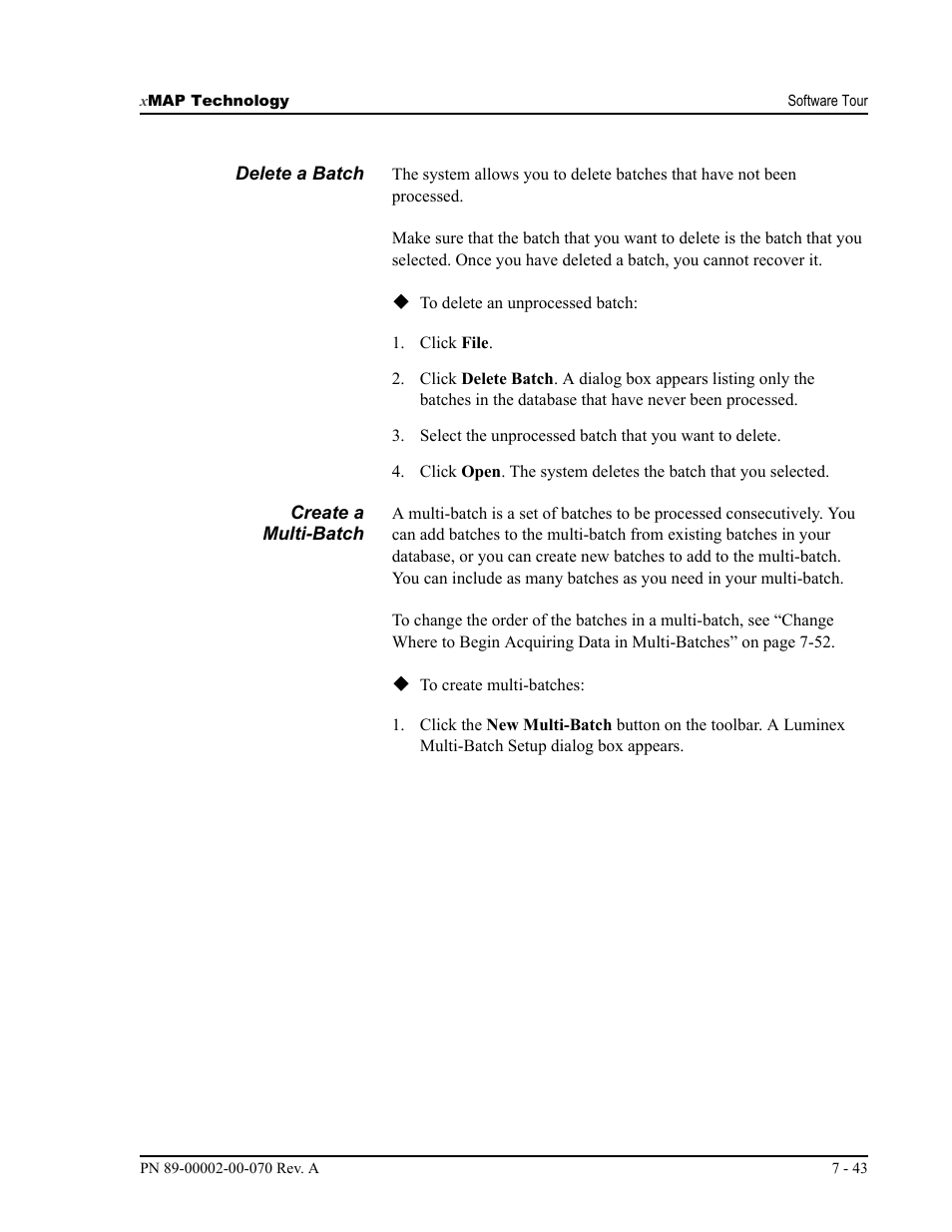 Luminex 100 IS User Manual, Version 2.1 User Manual | Page 107 / 188