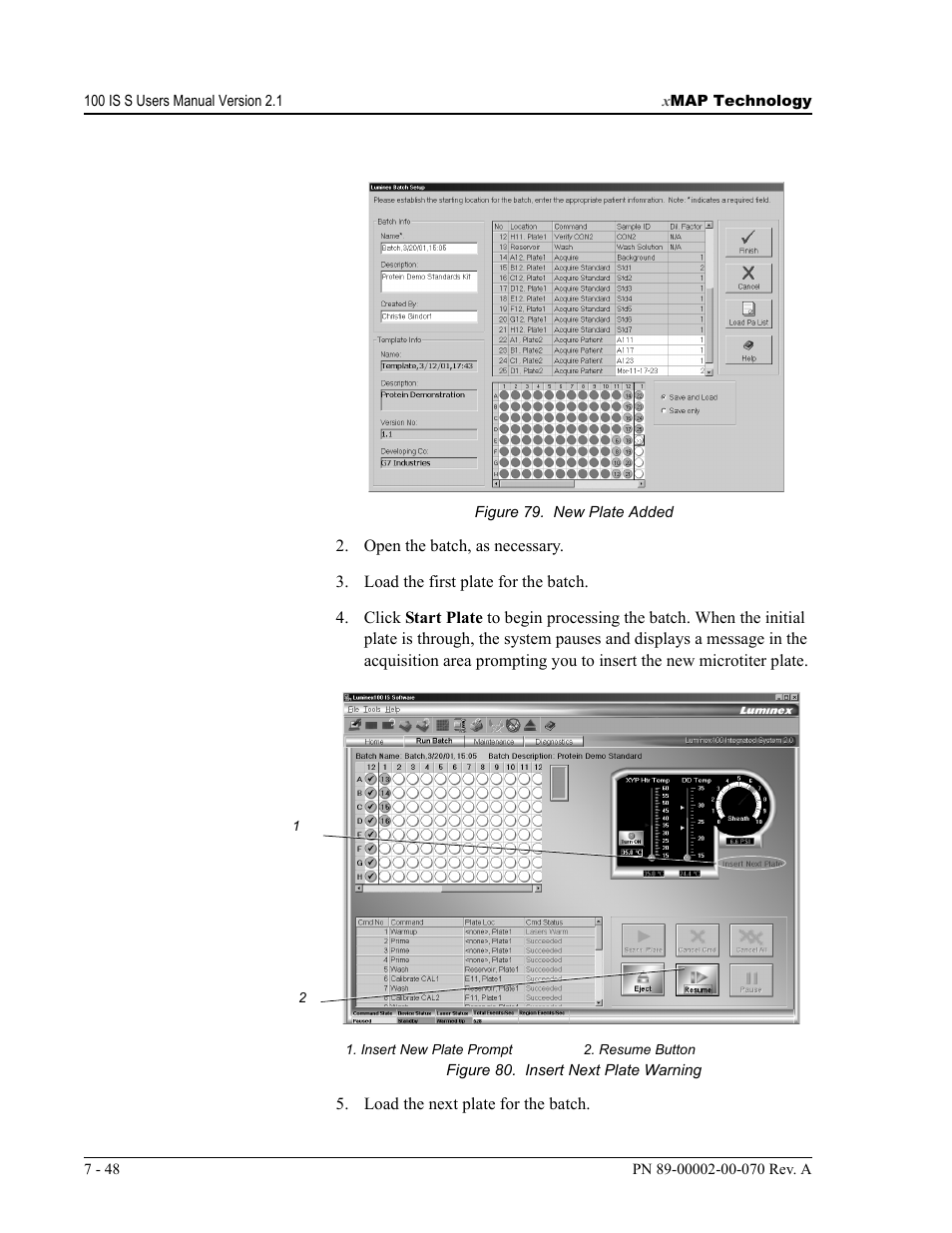 Luminex 100 IS User Manual, Version 2.1 User Manual | Page 112 / 188