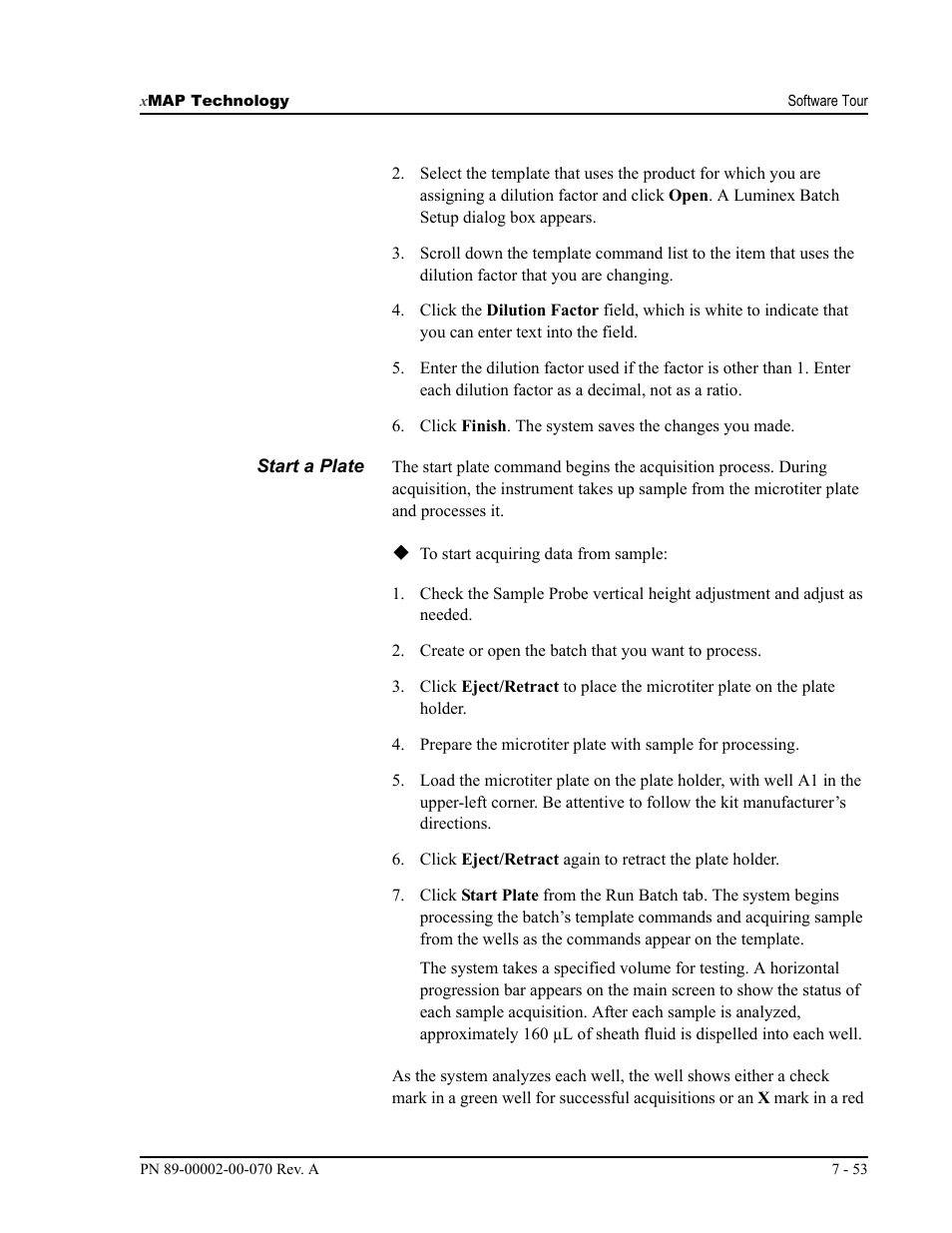 Luminex 100 IS User Manual, Version 2.1 User Manual | Page 117 / 188