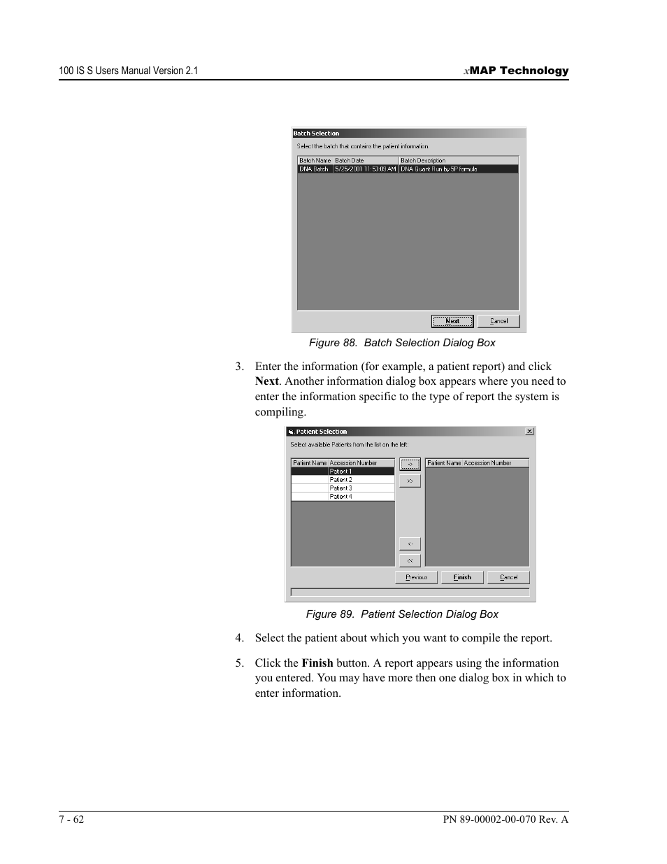 Luminex 100 IS User Manual, Version 2.1 User Manual | Page 126 / 188
