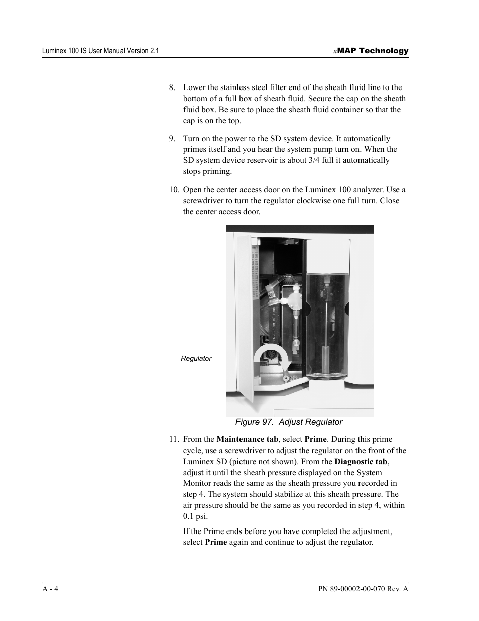 Luminex 100 IS User Manual, Version 2.1 User Manual | Page 174 / 188